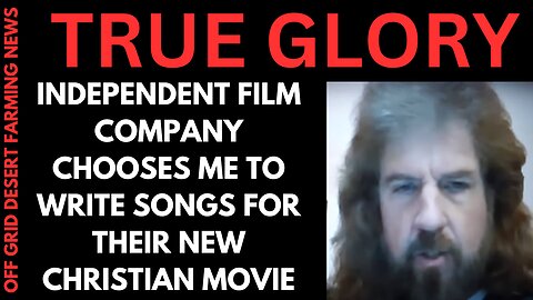 TRUE GLORY..... INDEPENDENT FILM CHOOSES ME TO WRITE SONGS FOR THEIR CHRISTIAN BOXING MOVIE !!