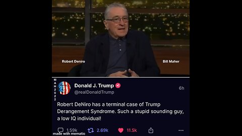 Roberto DeZero!!! Trump Derangement Syndrome!!!