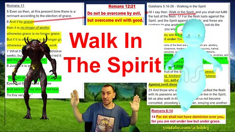 If Your Led By The Spirit, Then Walk In The Spirit.