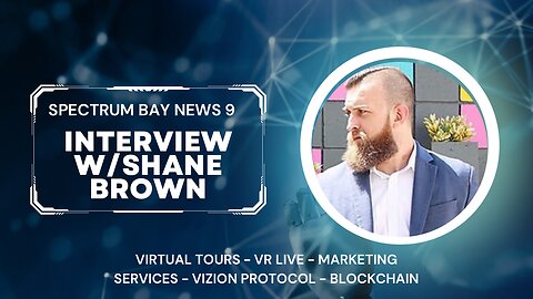 Spectrum Bay News 9 Interview w/Shane Brown (#1 Virtual Tour Company in US *VR Live *Virtual Tours)