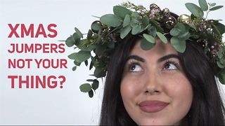 How To Christmas Flower Crown: Winter Forest