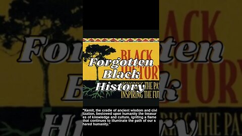 ❗️ Just listen ❗️ 020 | Forgotten Black History #youtubeblack #blackhistory