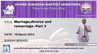 Divorce and Remarriage (19/03/23)