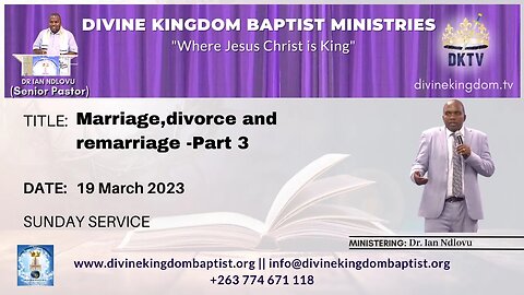Divorce and Remarriage (19/03/23)