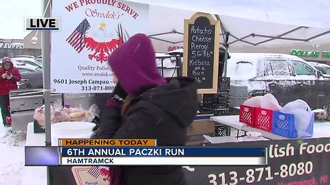 Sixth annual Paczki Run in Hamtramck