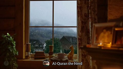 Lofi Themed Nasheed for Studying, Sleeping, and Relaxing with Rain Sound #LofiNasheed