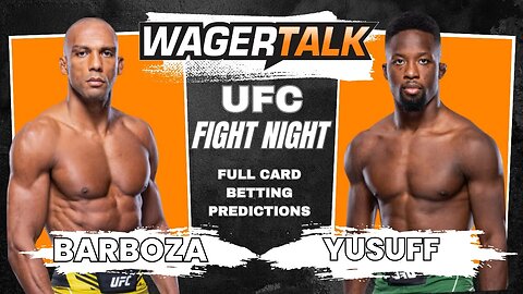 UFC Fight Night: Sodiq Yusuff vs. Edson Barboza Every Fight Breakdown, Bets, Predictions