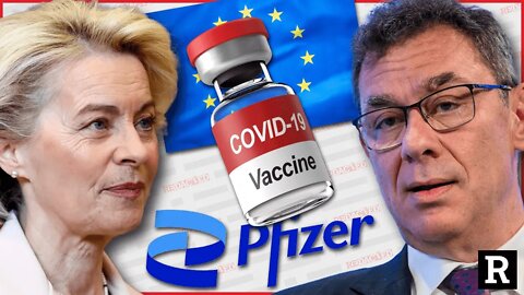 I can't BELIEVE what Pfizer just did to hide the truth in Europe | Redacted with Clayton Morris