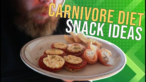 3 CARNIVORE DIET Snack Ideas