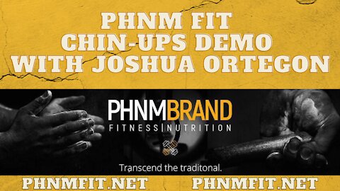 PHNM FIT Chin Ups Demo with Joshua Ortegon