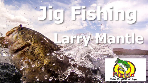 Old School Jig fishing with Larry Mantle at Roosvelt lake