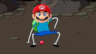 Playing Drop Ball In Mario Galaxy