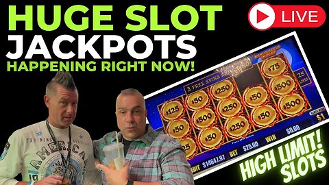 🔴LIVE! High Limit Slots With Ron In LAS VEGAS!