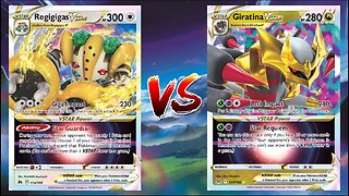 Pokemon TCG Live Regigigas VSTAR Gardenia VS Giratina VSTAR!!