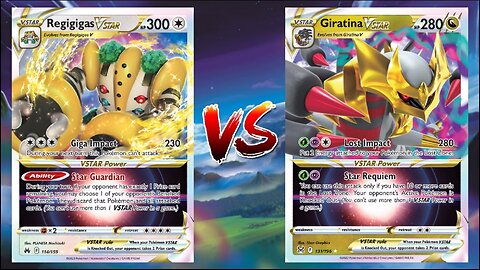 Pokemon TCG Live Regigigas VSTAR Gardenia VS Giratina VSTAR!!