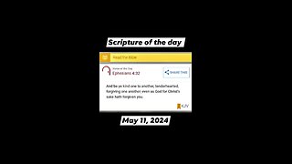 05/11/24 Scripture of the day