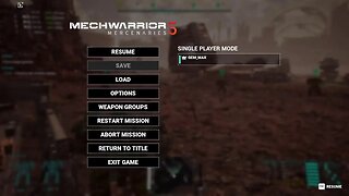 Playing MechWarrior 5: Mercenaries