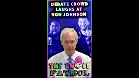 Wisconsin Debate Crowd Laughs At Senator Ron Johnson