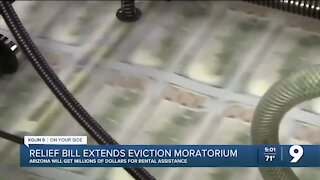 Relief bill extends eviction moratorium