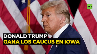 Trump gana los caucus en Iowa en un triunfo crucial en el inicio de la campaña presidencial