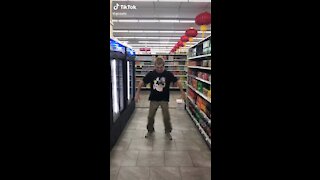 Dancing in the store