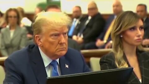President Trumps deadly stare down!