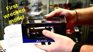 Wrecked model car received in this package .... - Unboxing #25