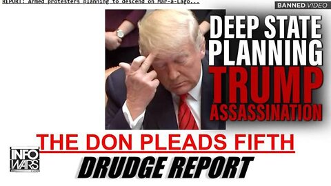 BREAKING: Deep State Planning Trump Assassination Ahead of America's Destruction