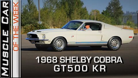 1968 Shelby GT500KR 428 Cobra Jet Review: Muscle Car Of The Week Video Episode 249 V8TV