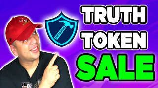 TRUTH TOKEN Sale Starts TOMORROW! HUGE Partnerships with Harmony, Chainlink, and Polkadot!