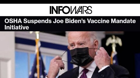 OSHA Suspends Joe Biden’s Vaccine Mandate Initiative