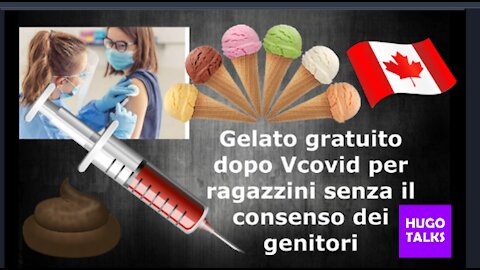 Gelato gratuito dopo Vcovid per ragazzini senza il consenso dei genitori