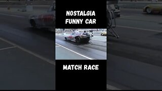 Wild Nostalgia Funny Car Match Race! #shorts