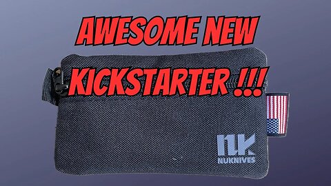 WOW!!! A KNIFE YOU NEVER HAVE TO SHARPEN | NEW KICKSTARTER