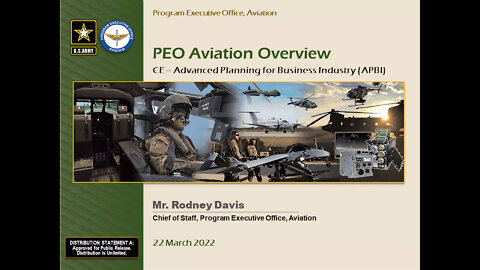 APBI 2022 - Day 1 - PEO Aviation Overview