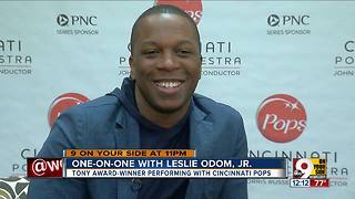 'Hamilton' star Leslie Odom Jr. grateful to perform with Cincinnati Pops at Music Hall