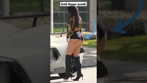 Gold digger prank🤑😍 (nyyear price) #shorts #golddiggerprank2023