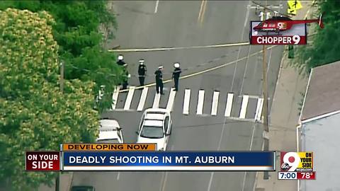 Deadly shooting in Mount Auburn