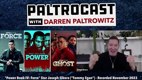 "Power Book IV: Force" Star Joseph Sikora On STARZ, Producing, Van Halen, 50 Cent & More