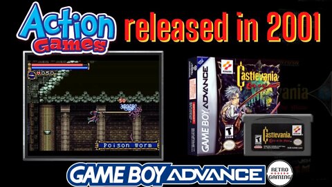 Year 2001 released Action Games for Gameboy Advance