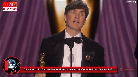 Cillian Murphy Gana el Oscar al Mejor Actor por Oppenheimer Oscars 2024