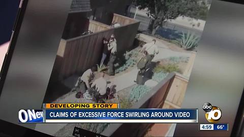 Claims of excessive force circulating after video