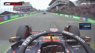 Max doesn't let Checo through - São Paulo Grand Prix 2022