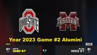 CFB 24 Ohio State Buckeyes Vs Indiana Hoosiers Year 2023 | Alumini