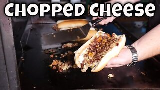 How to Make a Chopped Cheese Sandwich on the Blackstone Griddle