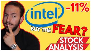 INTC stock is DOWN BIG | Intel Earnings | Stock Analysis