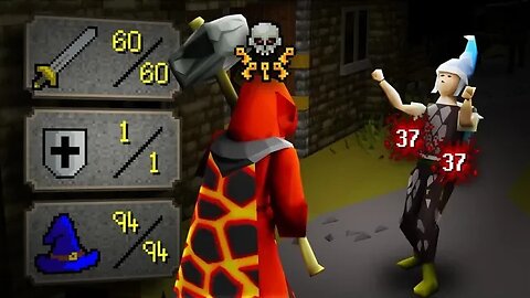 This level 70 Infernal Cape Pure DESTROYS In DMM...