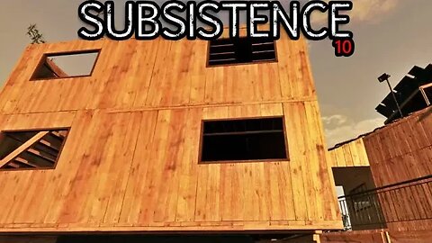 Working on the Garage - Subsistence E148