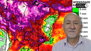 Chuvas intensas no leste de SC, sul de MG e nordeste do RS