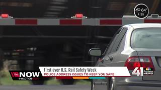 Officials discuss railroad crossing safety during ‘Rail Safety Week’